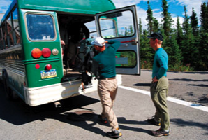 Denali National Park Camper Bus